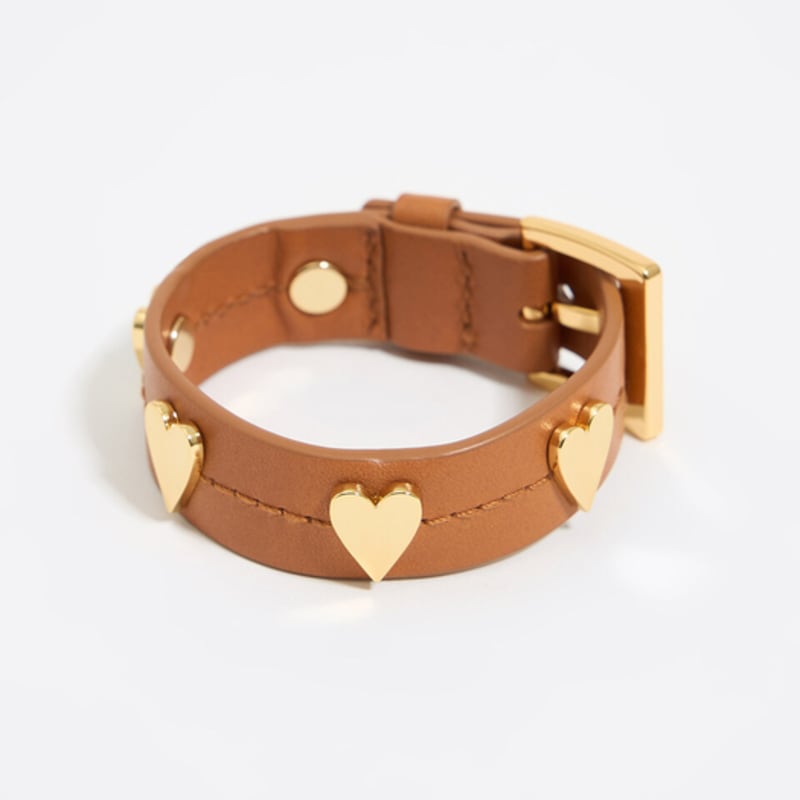 

BIMBA Y LOLA [24FW] Коричневий шкіряний браслет-серце B246AIX011CAF Camel_FREE