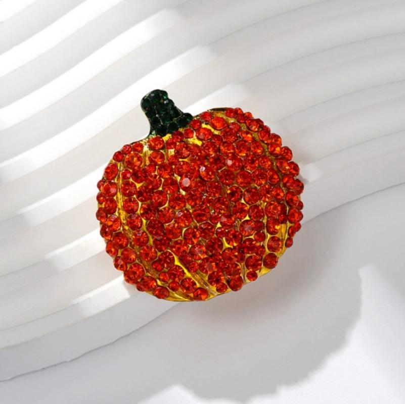 Broche Citrouille d'Halloween Broche Personnalité Créative Art Pin Accessoires Bijoux Rétro Fête Charme Pâques Tendance Cadeau Souvenir Unique