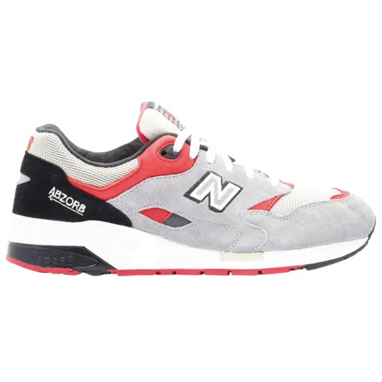 New Balance Zapatillas de Hombre 1600 Gris Rojo Negro CM1600PG