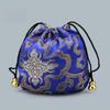 18 Brocade-Style Drawstring Bags for Buddhist Beads Bracelets & Cultural Play