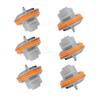 Nowe Dla JEEP Grand Cherokee 1999-2004 Samochodowe Tylne Światło Hamowania Światło Tylne Gniazdo Żarówki Tylnej Zestaw KBS01 6 SZTUK 4676589 923-034 034145