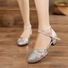 Shoes for Woman Hot Selling Women's Professional Dancing Shoes Ballroom Dance Latin Shoes Heels for Ladies Sandalias De Mujer