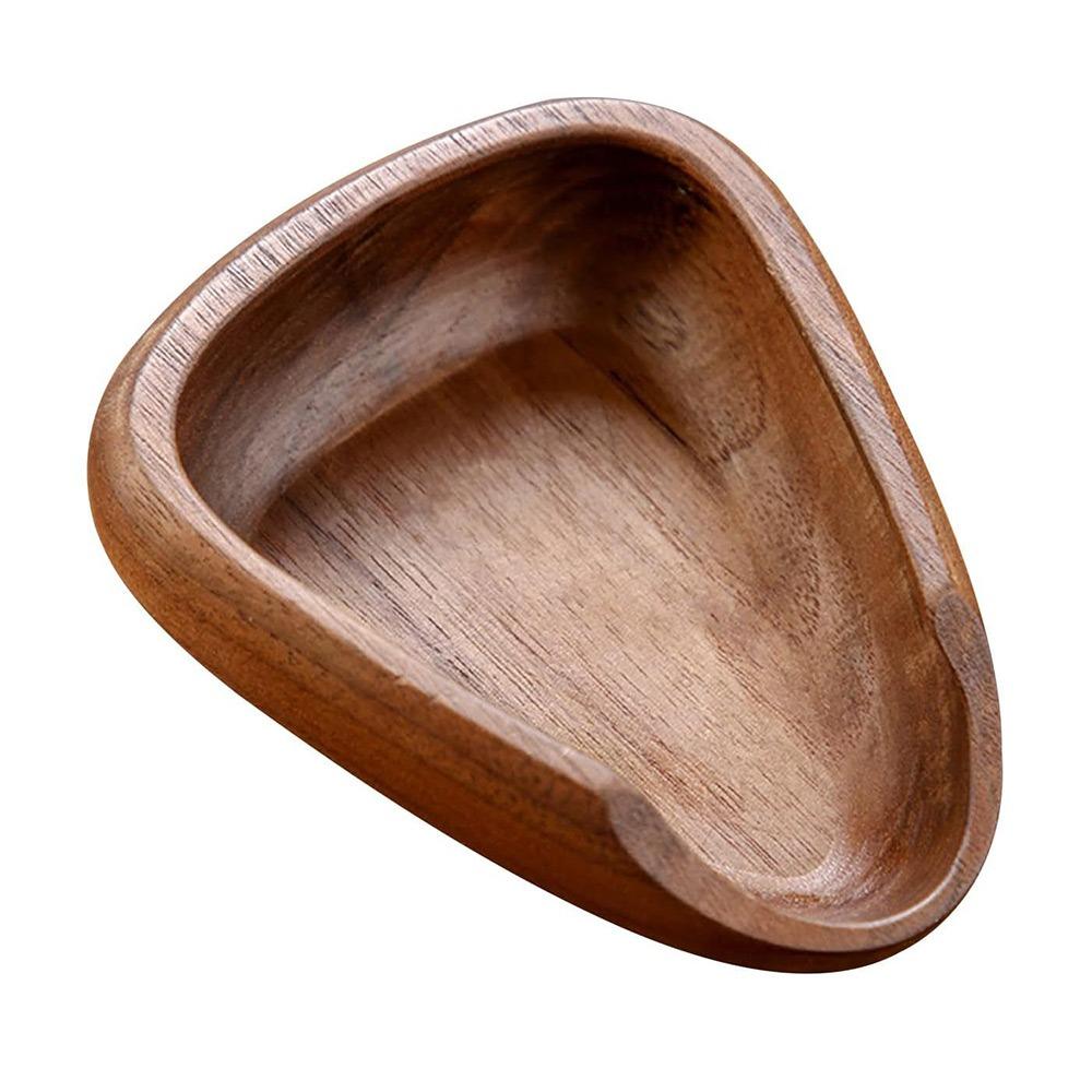 Wood Coffee Bean Measuring Cup Brown Coffee Bean Spoon Durable Coffee Beans Dose Trays  Cafe