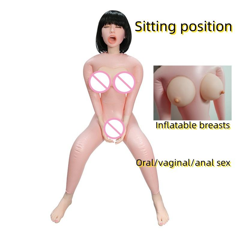 VaHppy Inflatable Sex Doll Masturbators for Men Sex Toys Oral Sex Style Breast Injection Water Real Life Scale Girlfriends
