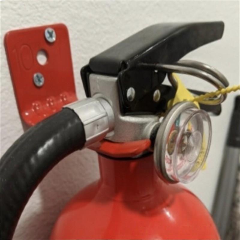 4 Pcs Fire Extinguisher Mount Fire Extinguisher Holder For 20Lb Universal Fire Extinguisher Free Screws & Washers
