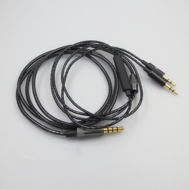 Sol Republic HD V8/V10/V12/X3 Headphone Cable with 3.5 To 2.5 Adapter & Mic Volume Control