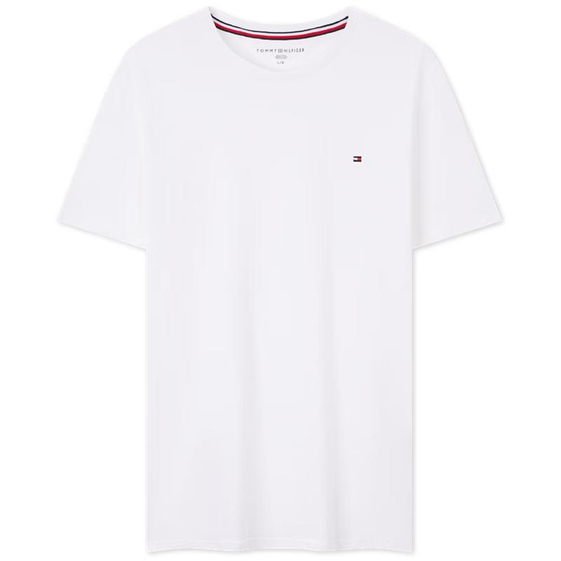 

Tommy Hilfiger Мужская вышитая футболка из чистого хлопка с мягким ощущением L
