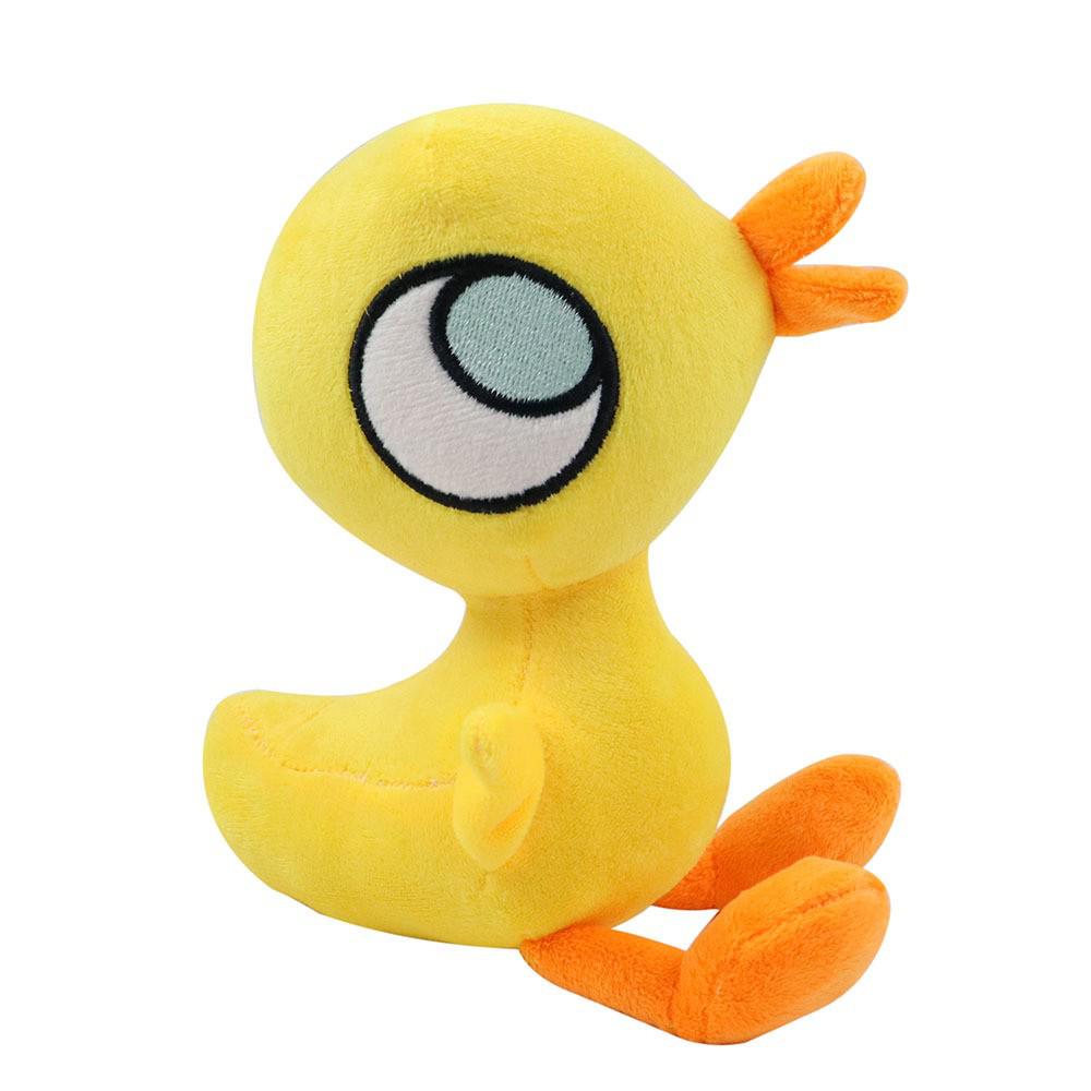 Creative Blue Big-Eyed Pigeon Feather Plush Toy, Huggable Comfort Pillow, Cute Little Duck Doll