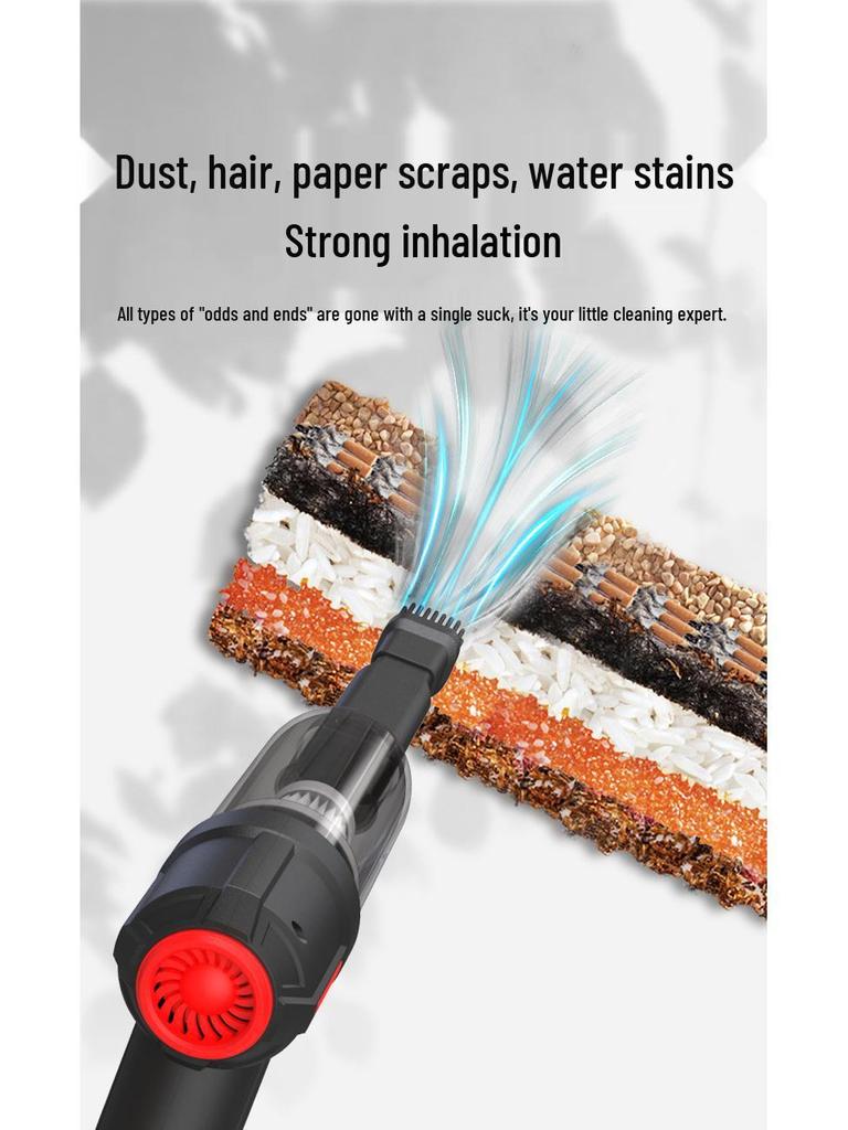 Wireless Portable Handheld Car & Home Mini Vacuum Cleaner - Super Powerful