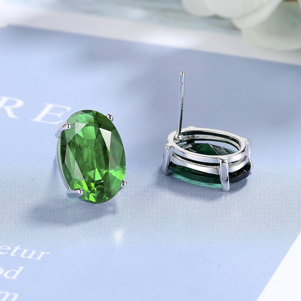 New 925 Sterling Silver Heart Stud Earrings For Women High Quality Exquisite Student Girlfriend Jewelry Accessories Heart Gift