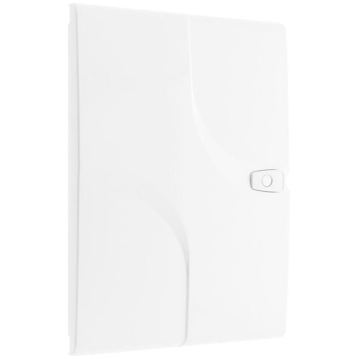 Porte blanche pour tableau électrique 2 rangées