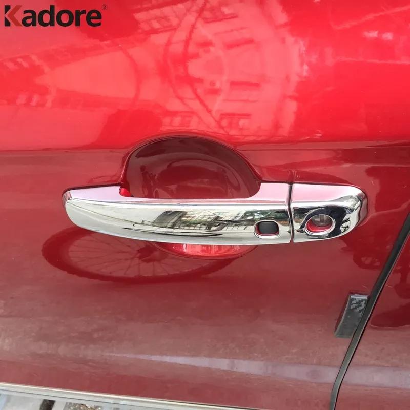 Door Handle Cover Trim For Suzuki Sx4 Cross Sx4 Crossover 2014-2016 2017 2018 Chrome Car Side Handle Catch Cap Accessories
