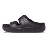 Crocs Classic Cozzzy Sandal Black Unisex Sneakers 207446-060