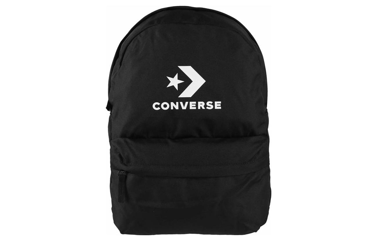Converse Polyester Laptop Bag Backpack Regular Unisex Black 10025485-A04