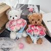 Teddy Bear with Soap Rose Bouquet Gift Box for Valentine's, Birthday, or 520 Day for Girlfriend