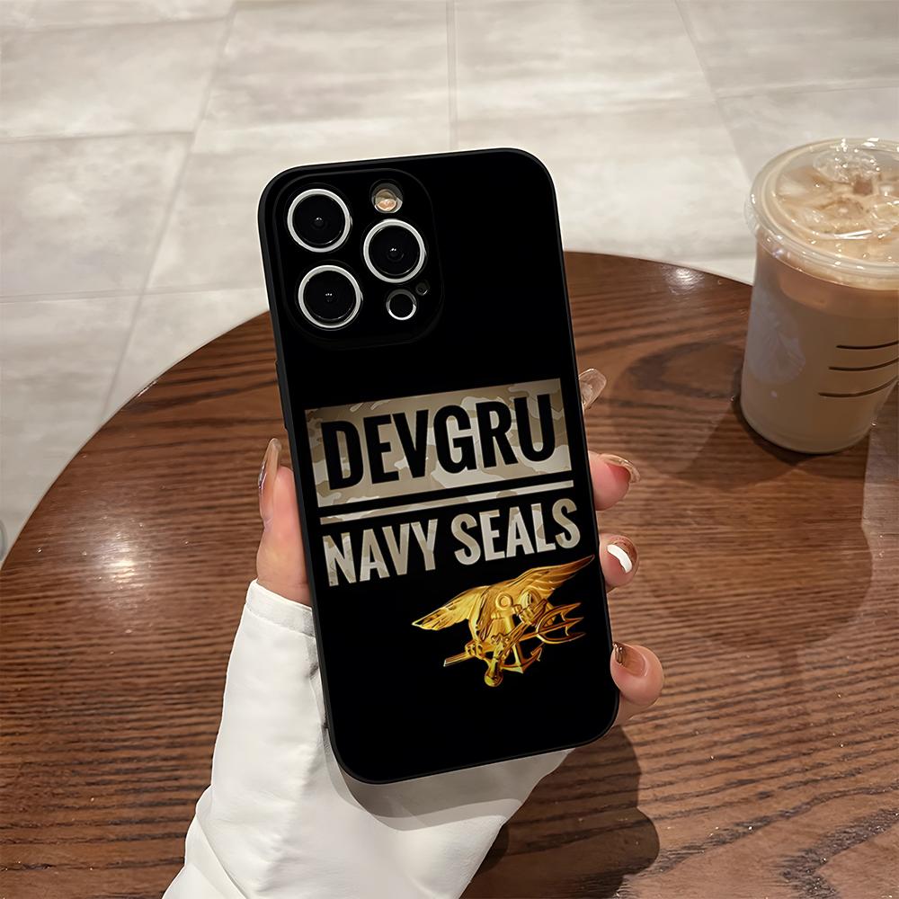 

PRF Police S-SEAL Team Phone Case For Iphone 16 Pro Max 14 12 15 Plus 17 Pro Max 13 Pro 11 Xr X Xs 8 7 Plus Back Cover iPhone11 ProMax