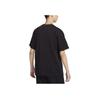Nike Drop Shoulder Loose Knit Short Sleeve T-Shirt Men Tops Black FV3759-010
