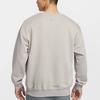 Nike Dri-Fit Track Club Logo Crew Neck Running Long Sleeve Sweatshirt Men Sweatshirt Academy-Grey Blue-Void HV4880-009