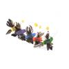 With Sunflower Solar Fluttering Hummingbirdsolar Or Battery Power Stake Garden