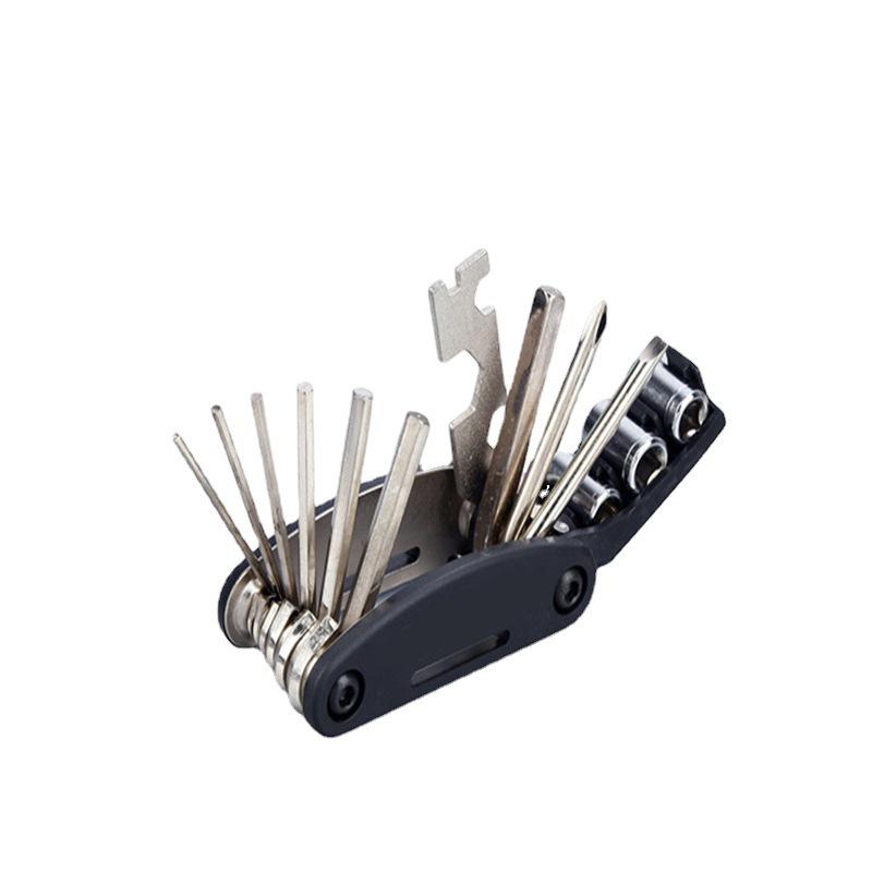 Set de scule multifuncțional 15-în-1 pentru repararea bicicletei