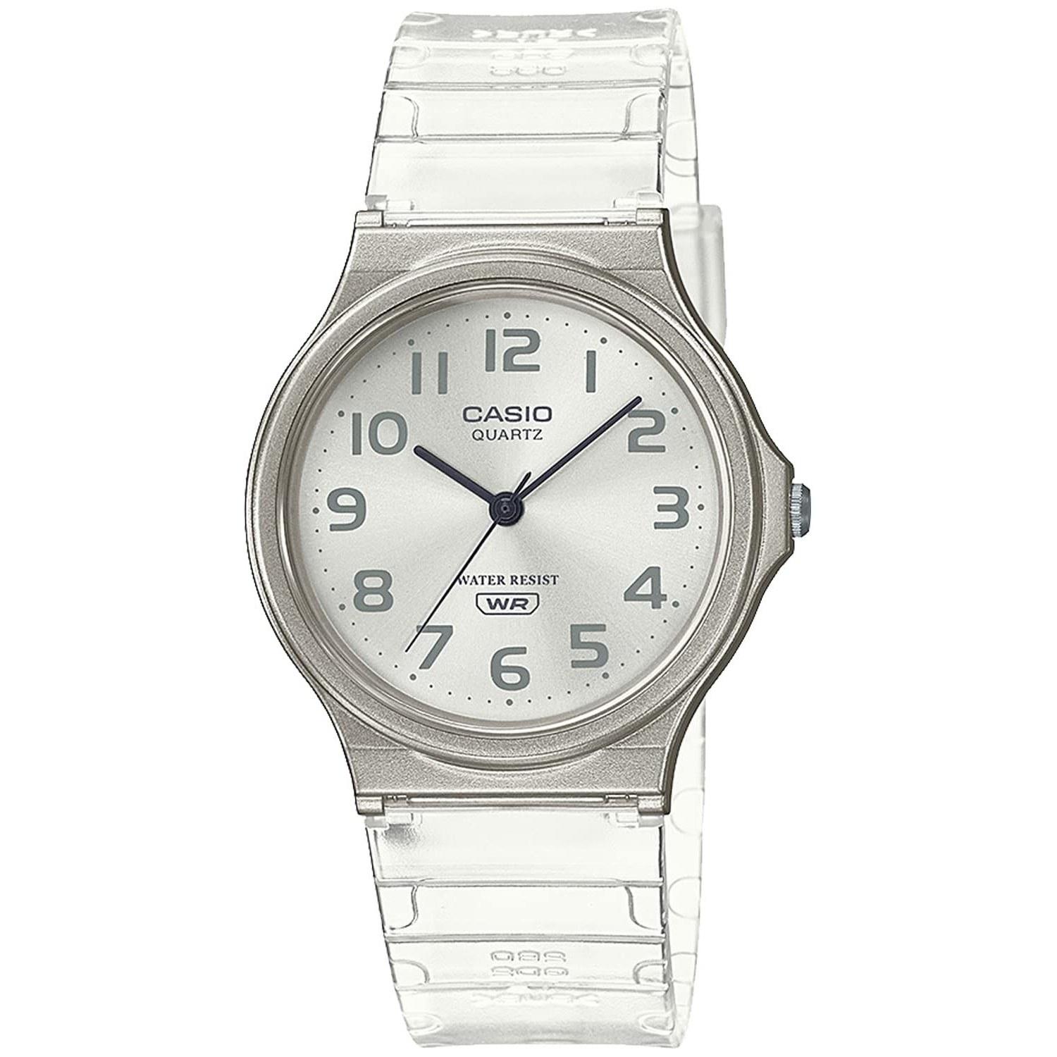Casio wristwatch Collection MQ-24S-7BJF unisex clear white