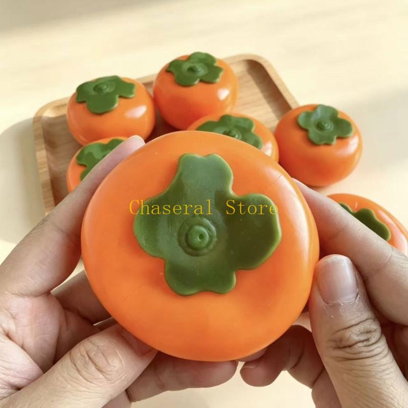 E7Ce Fun Fruit Theme Stress Ball Squeeze Toy For Office School And Home Use Slow Rising Decompressing Toy For Emotion Support