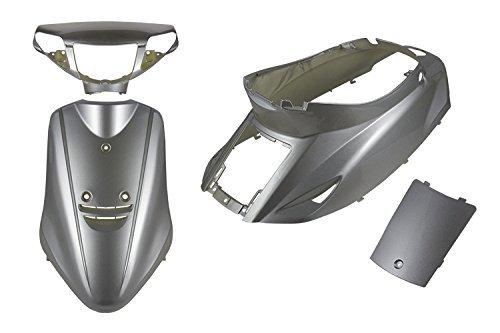 Bike Parts Center 4-Piece Silver Painted Exterior Kit for Yamaha Jog 3KJ (3082)