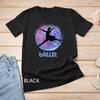 Retro Ballet Woman Ballerina Dancing Elegant Womens Girls Unisex T-shirt