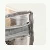 Book Storage Bag Waterproof Clear Storage Bag with Handles Foldable Storage Pouch