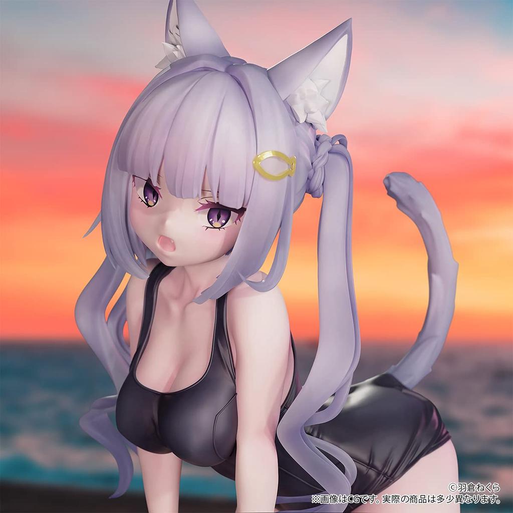 Kemomimi Gakuen "Harusame" illustrated by Nekura Hakura 1/7 scale painted finished figure