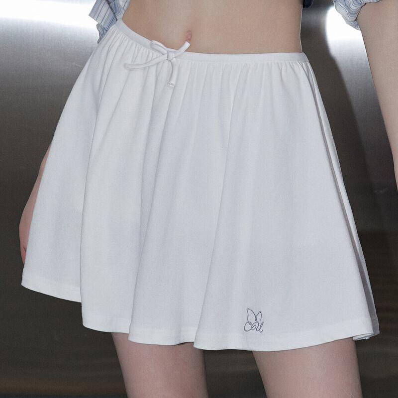 UNIFREE A-Line Anti-Exposure Mini Skirt M