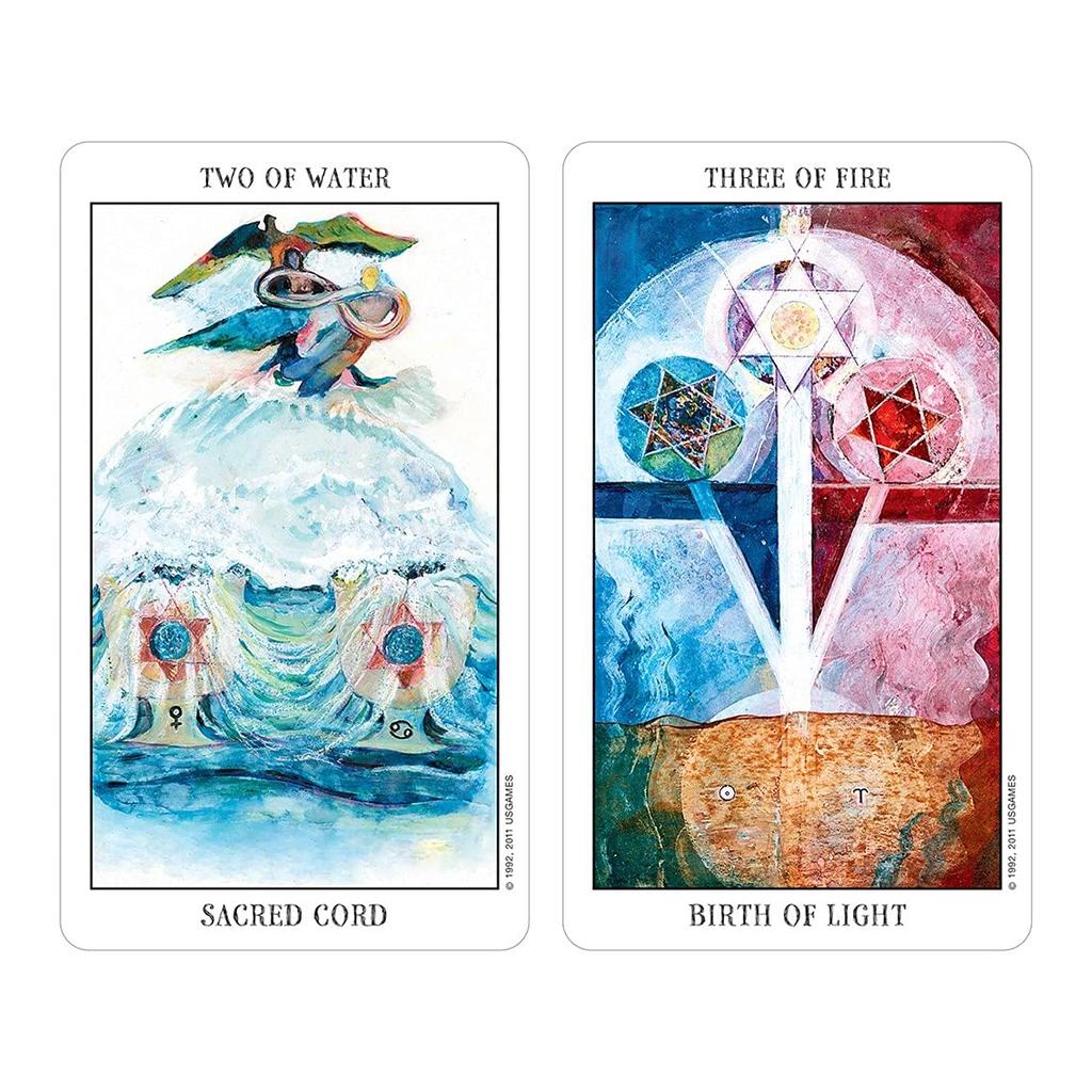 Kancharo Zestaw Kart Tarota Ducha Zawiera Japońskie Instrukcje Kart Tarota Saszetkę 80 Kart [Talia Tarota] & (Autentyczny)