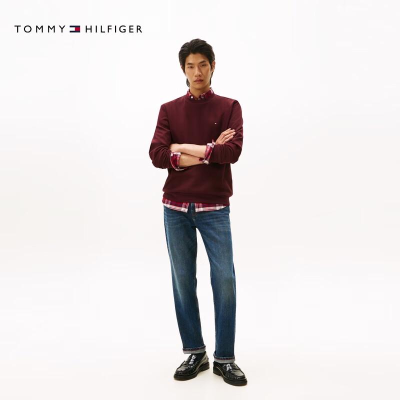 Tommy Hilfiger Men's Classic Logo Crewneck Sweatshirt