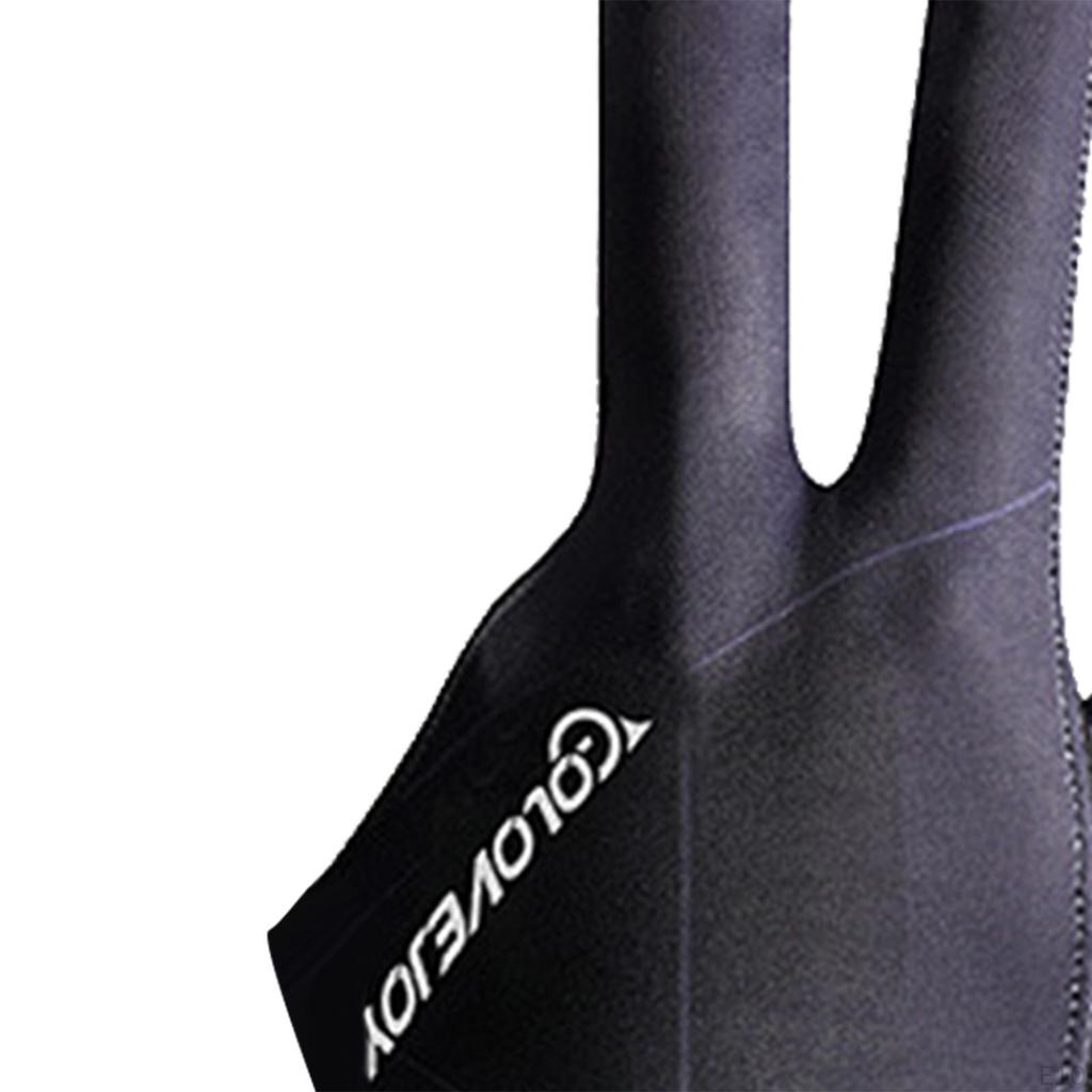 3 Fingers Gloves Pool Left Hand Snooker Indoor Game Anti Slip Elastic Breathable Professional