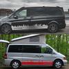 2Pcs Car Stickers For Mercedes Benz Vito V Class Viano W638 W639 W447 Marco Polo EQV Camper Van Vinyl Decals Tuning Accessories