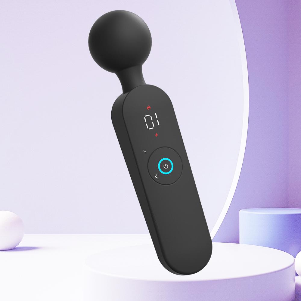 Clitoris AV Vibrator G Spot Smart Heating Magic Wand Masturbator 12 Modes 6 Speeds Female Private Orgasm Adult Sex Toy for Women