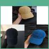 Cotton Embroidered Alphabet Baseball Cap With Wide Brim For Casual Summer Wear