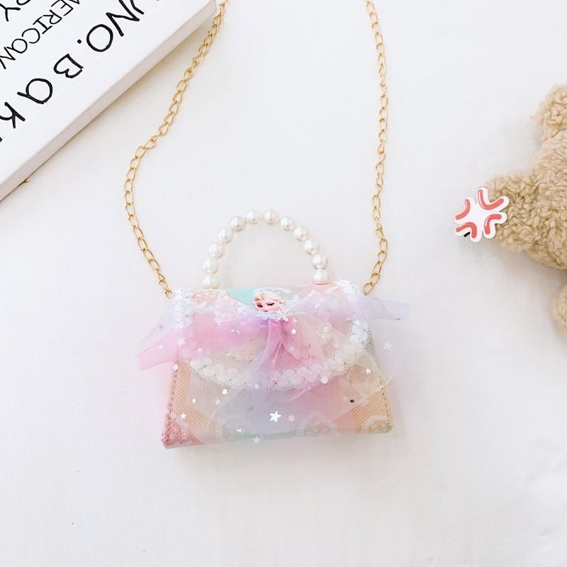Princess Pearl Delightful Handbag With Colorful Characters For Young Children