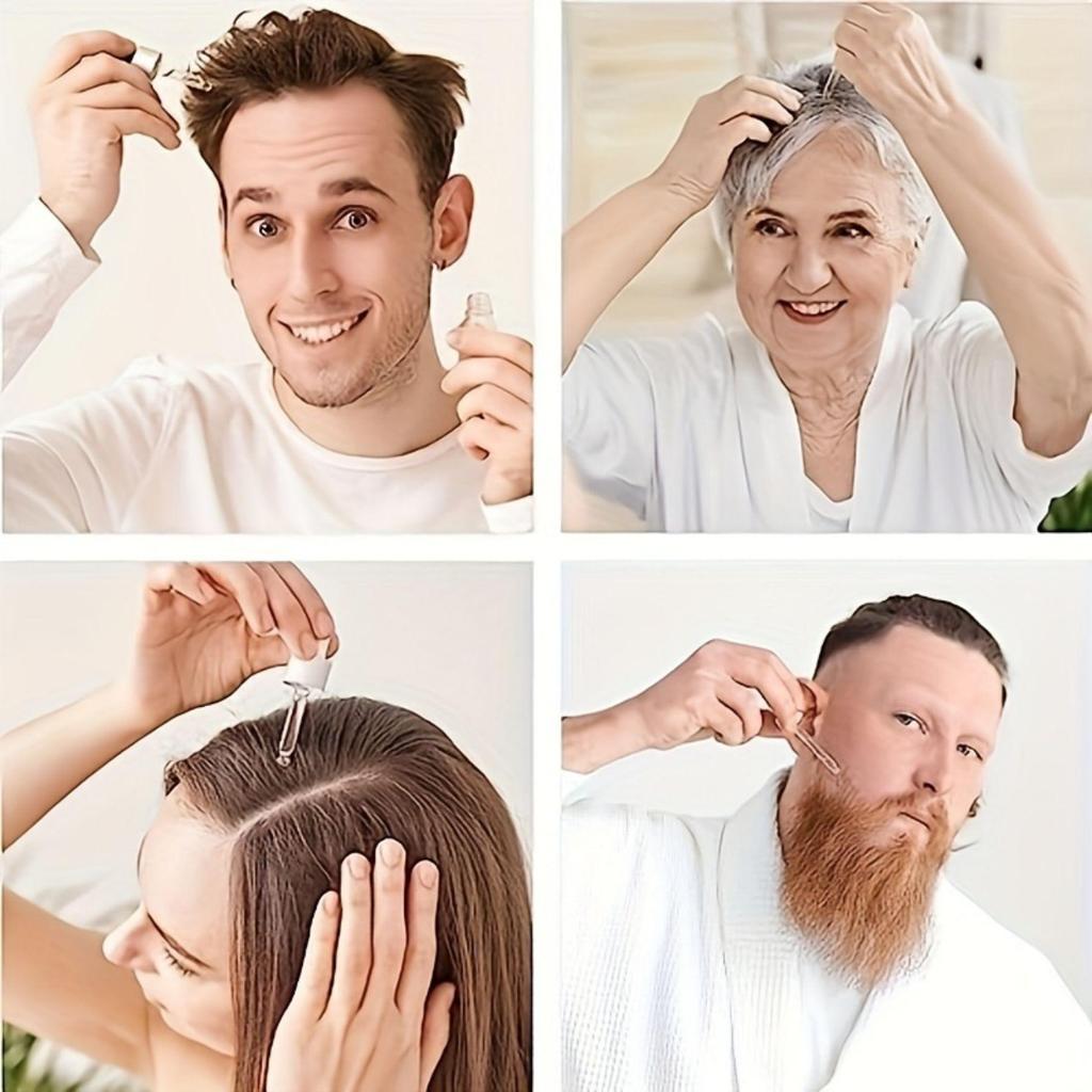 Anti Alopecia Oil Fast Growth Hair Loss Care Product Male and Female Hair Growth Essence Thickener