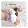 Bloom Smooth Whip Body Towel Set of 2 Soft Foaming Sensitive Skin 100% Corn Fiber Weakly Acidic Body Towel (Gray)