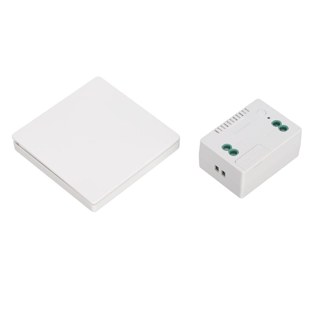 433Mhz Wireless Light Switch Receiver Kit Self Generation Remote Wall Switch Waterproof 110‑230V