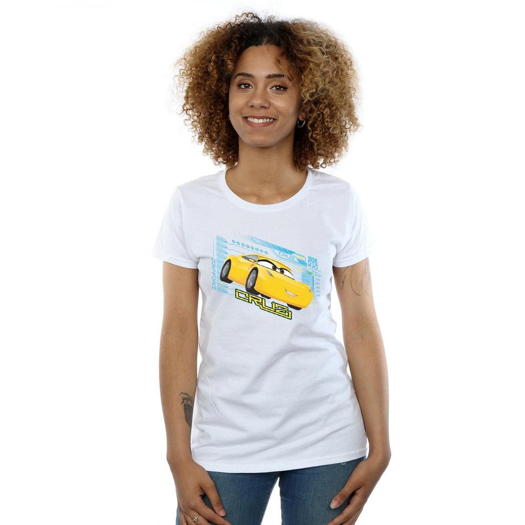 Disney Womens/Ladies Cars Cruz Ramirez Cotton T-Shirt