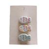 Early spring cute taiyaki small hair clips for girls. Adorable 3D texture, sweet macaron colors, dual-use for side hair & bangs.