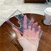 Suitable for Samsung S25 Mobile Phone Case S23ultra Colorful Little Love Laser A55 A15 Transparent Case
