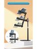 Adjustable Desktop Gimbal Boom Arm Stand for Dual Phone Live Streaming