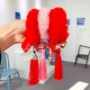 Bowknot Tassel Hairball New Year Hair Accessories Children's Headwear Plush Hair Rope Duckbill Clip