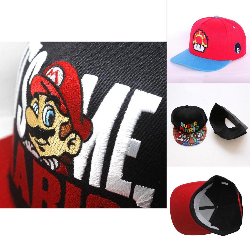 Stylish Super Mario Luigi Baseball Trucker Hat Cap With Adjustable Fit For All