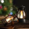 Exquisite Candle Lantern Glare Free Enhance Atmosphere Durable Mini Lantern with Flickering LED Candles Decor