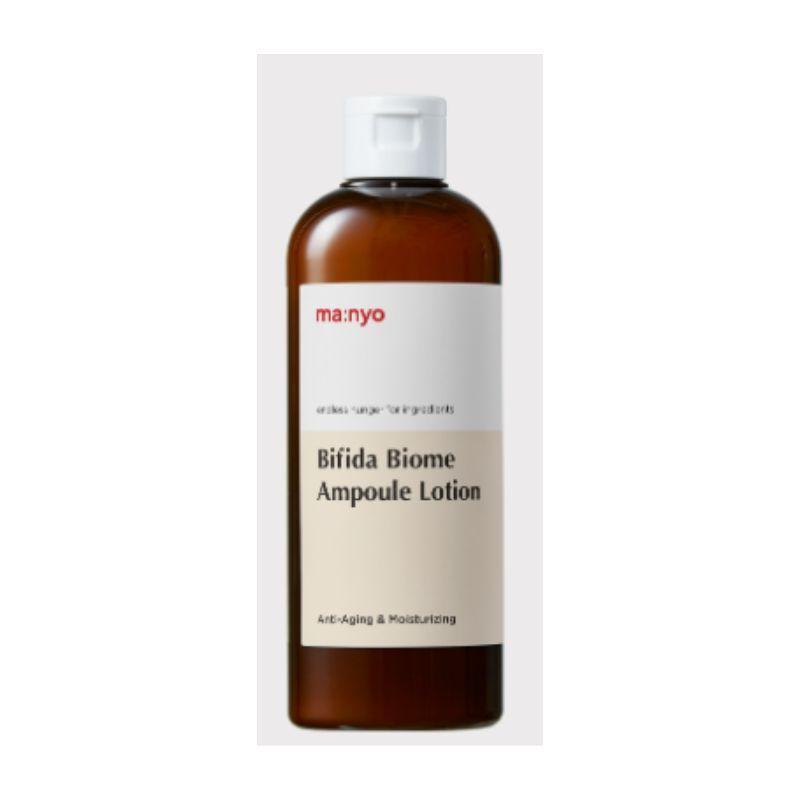 

Manyo Factory Bifida Biome Ampoule Lotion 300ml – Probiotic Barrier Repair & Deep Moisturizing Emulsion