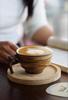 Vintage bamboo coffee cup ceramic mug creative high-end exquisite Japanese niche cup